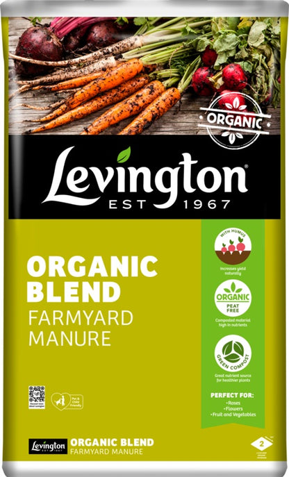Levington Organic Peat Free Blend Farm Manure