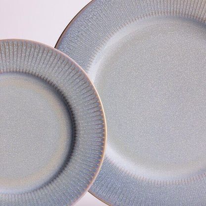Mason Cash Reactive Linear Grey Dinner Plate