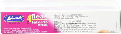 Johnsons Vet 4fleas Tablets for Dogs