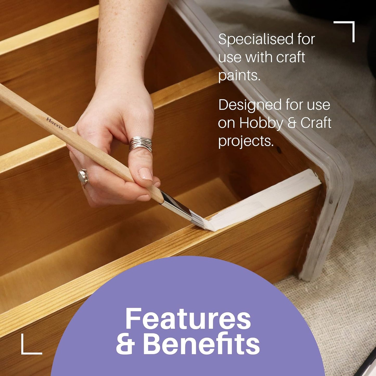 Harris Seriously Good Fitch Paint Brushes