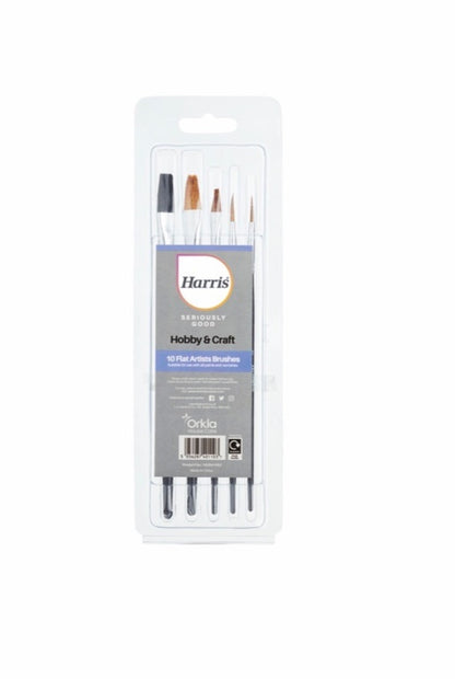 Harris Seriously Good Flat Artist Paint Brushes