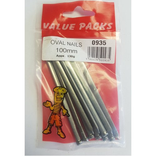 Fast Pak 100mm OVAL NAILS