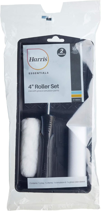 Harris Essentials 4" Mini Roller Set