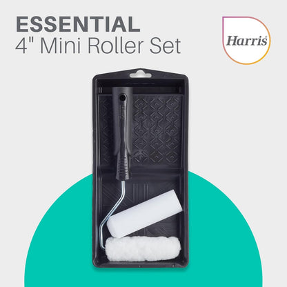 Harris Essentials 4" Mini Roller Set