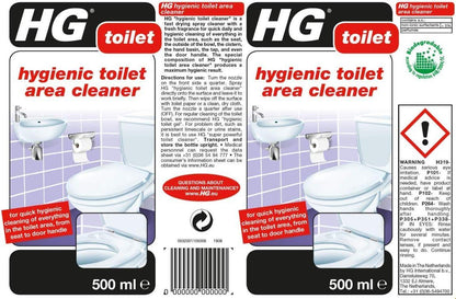 HG Hygenic Toilet Area Cleaner