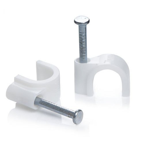 Securplumb Pipe Clips Nail In 10mm Pack 10