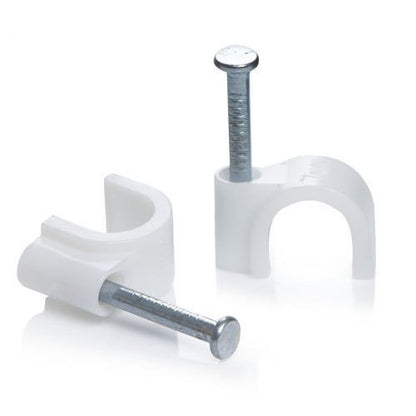 Securplumb Pipe Clips Nail In 10mm Pack 10