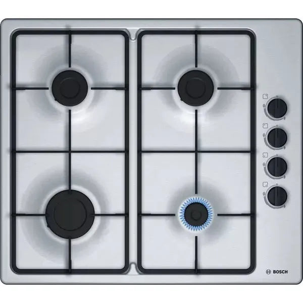 BOSCH Series 4 Multifunction Oven + Bosch 60cm 4 Burner Gas Hob Bundle