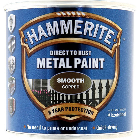 Pintura Para Metal Hammerite Lisa 250ml Cobre 