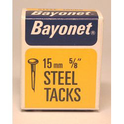 Bayonet Tacks (Fine Cut Steel) - Blue (Box Pack)