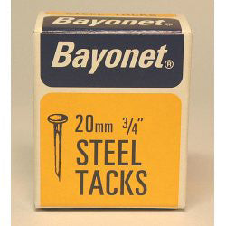 Bayonet Tacks (Fine Cut Steel) - Blue (Box Pack)