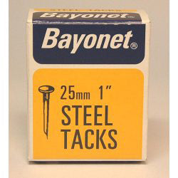 Bayonet Tacks (Fine Cut Steel) - Blue (Box Pack)