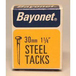 Bayonet Tacks (Fine Cut Steel) - Blue (Box Pack)