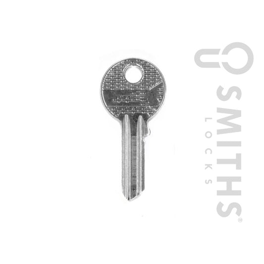 Smiths Locks Clé cylindrique universelle à 4 broches vierge