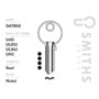 Smiths Locks Universal 4 Pin Cylinder Key Blank Pack 10