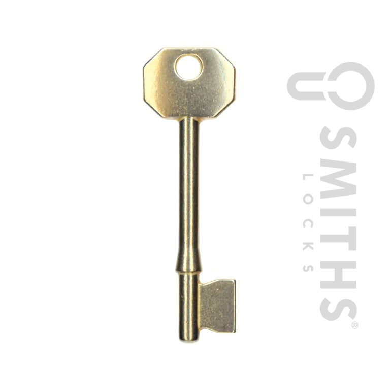 Llave de embutir invencible ERA de Smiths Locks en blanco