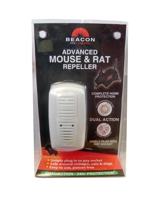 Répulsif avancé pour souris et rats Rentokil - Unité unique à double action