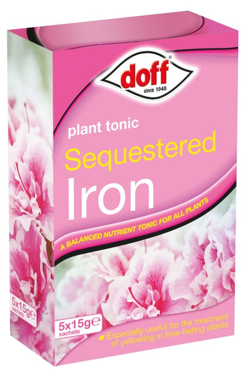 Doff Tonique végétal à fer séquestré 5 sachets de 15 g