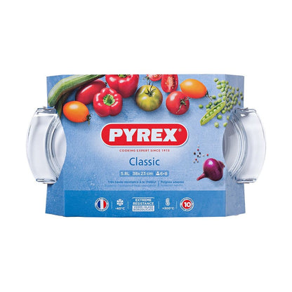 Pyrex Classic Oval Casserole 5.8L