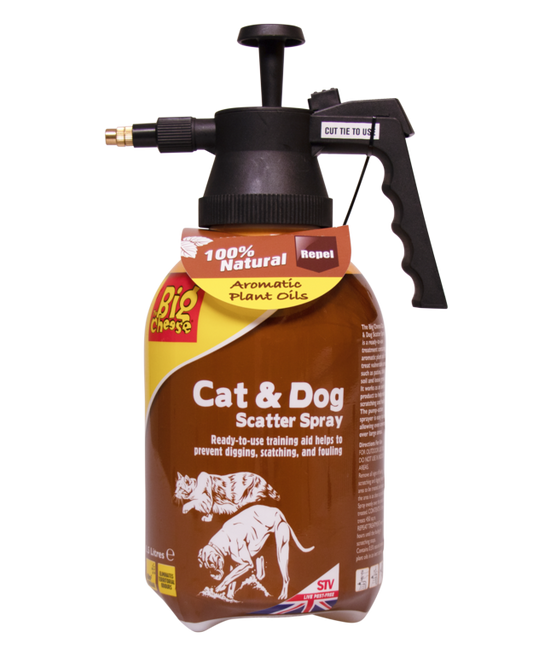 Spray repelente para perros y gatos The Big Cheese