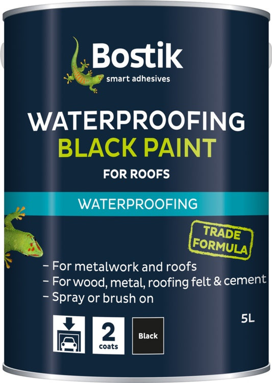 Bostik Bituminous Black Paint 5L