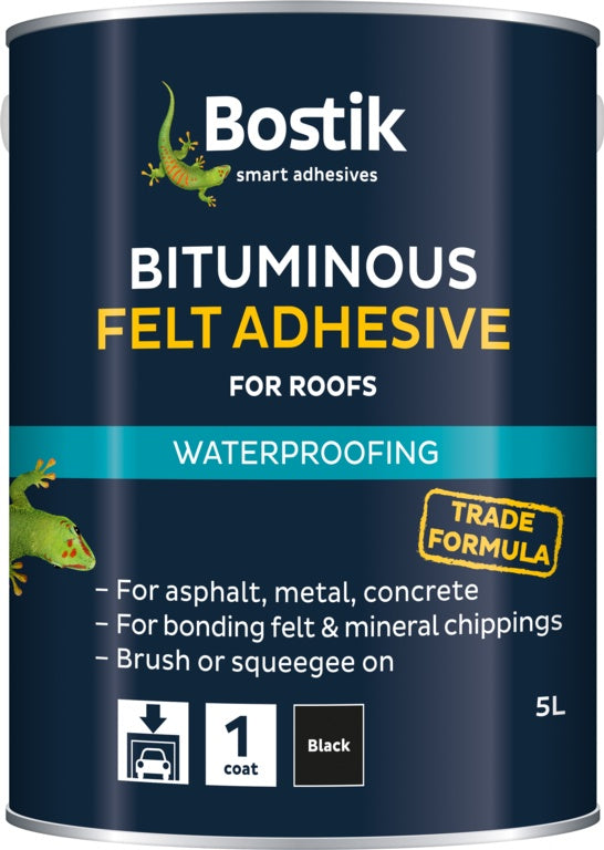 Bostik Adhesivo de Fieltro Bituminoso para Tejados 2,5L