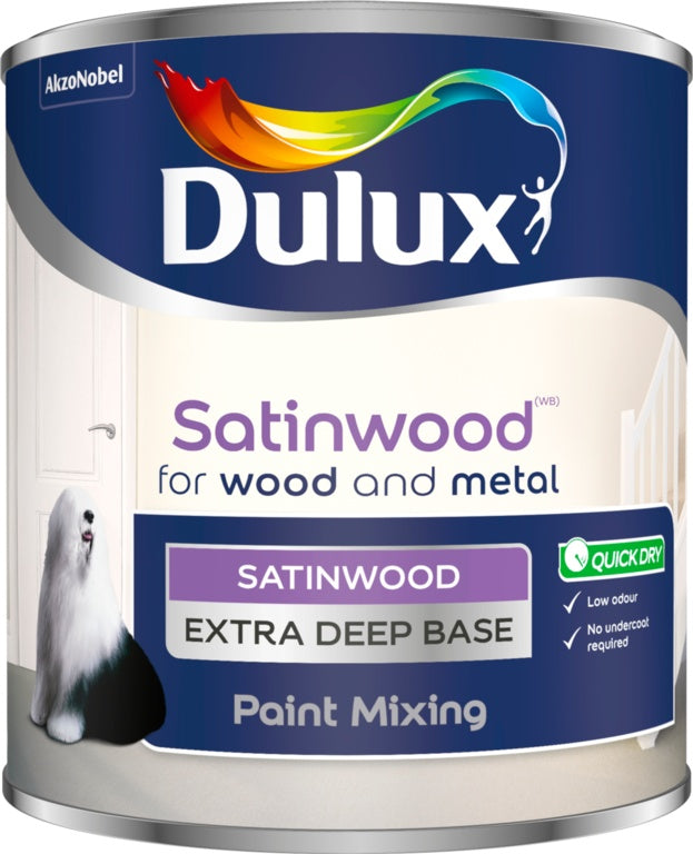 Mélange de couleurs Dulux, base en bois de satin extra profond, 1 L