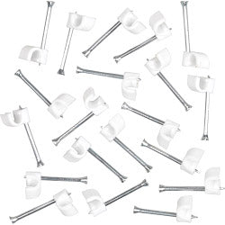 Securlec Cable Clips Round Pack of 100