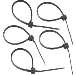 Securlec Cable Ties 2.5mm x 100mm - Black