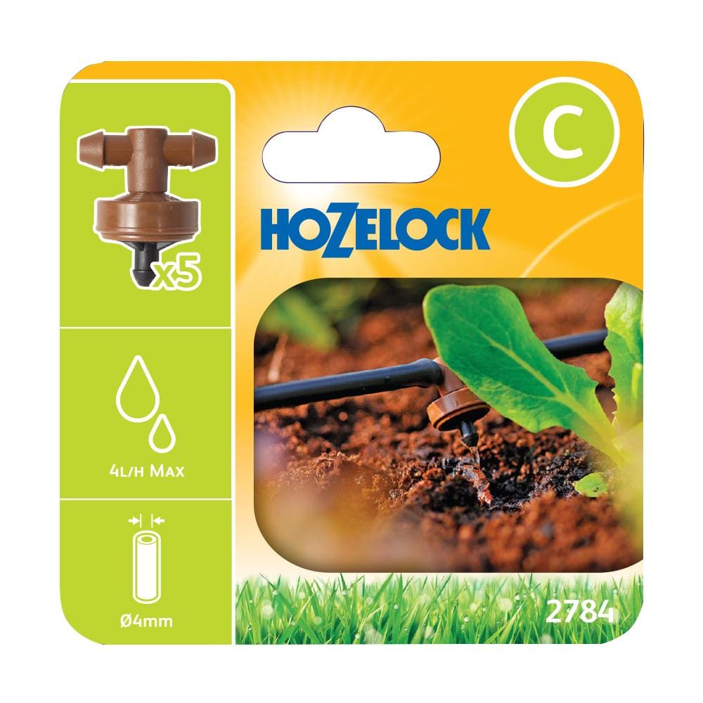 Hozelock 4 LPH In-line Pressure Compensating Dripper