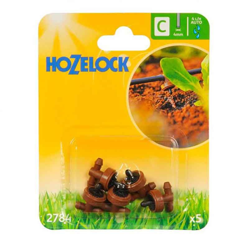 Hozelock 4 LPH In-line Pressure Compensating Dripper