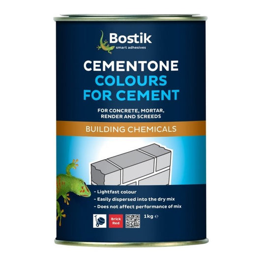 Cementone Colours For Cement 1kg - Brick Red