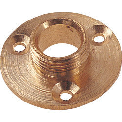 Dencon 1/2" Brass Backplate