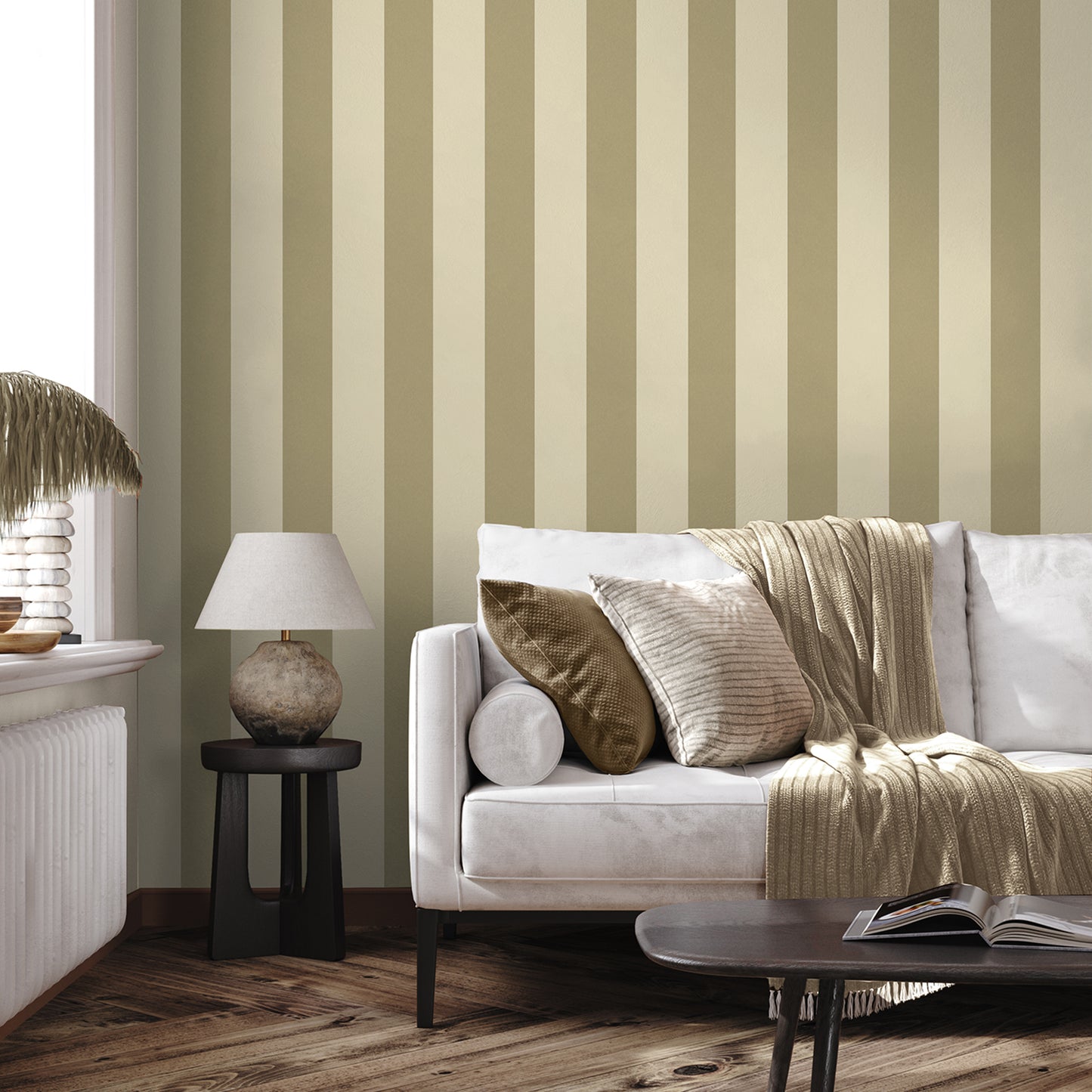 Belgravia Fernhurst Stripe Wallpaper