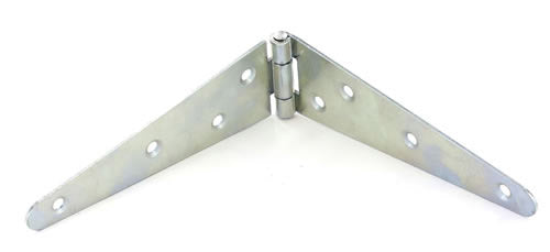 Securit Strap hinges zinc plated