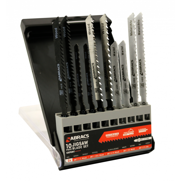 Abracs Jigsaw Blade For Wood & Metal Assorted