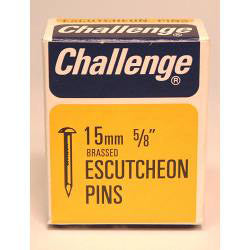 Challenge Escutcheon Pins - Brass Plated (Box Pack)