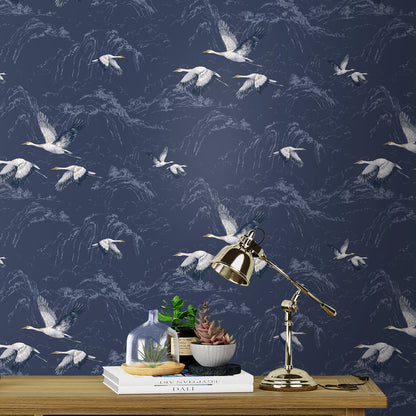 Laura Ashley Animalia Midnight Wallpaper (114894)