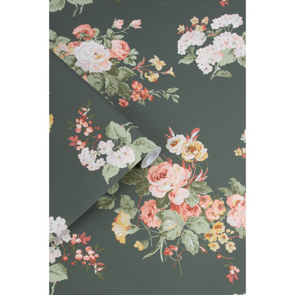 Laura Ashley Rosemore Fern Wallpaper (114896)