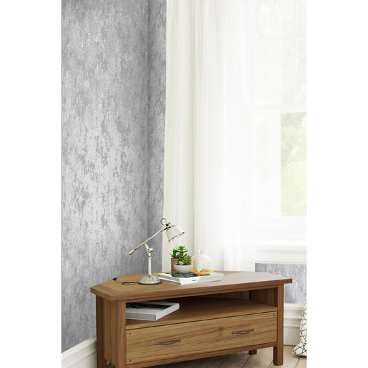 Laura Ashley Whinfell Silver Wallpaper (114915)