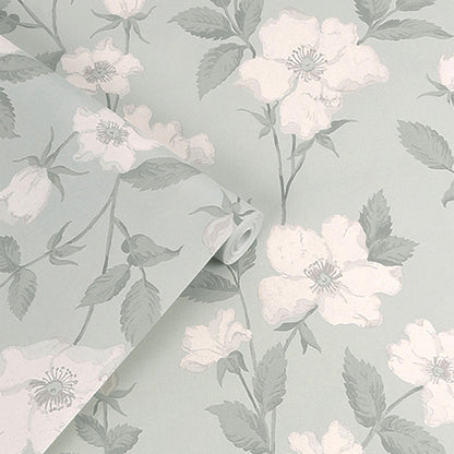 Laura Ashley Fleurir Wallpaper