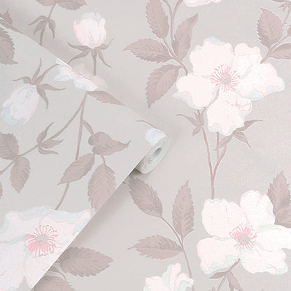 Laura Ashley Fleurir Wallpaper