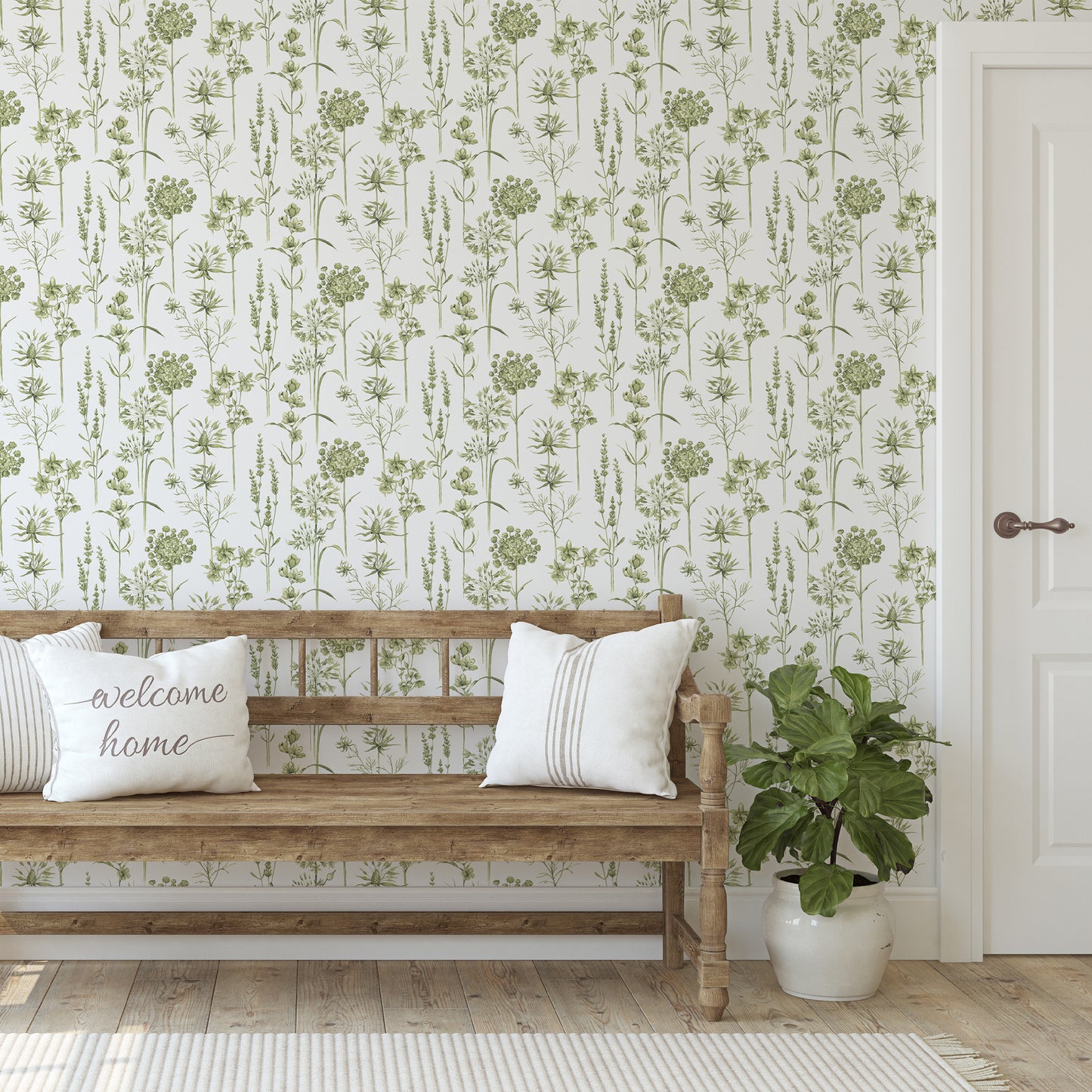 Graham & Brown Botanical Wildflowers Wallpaper