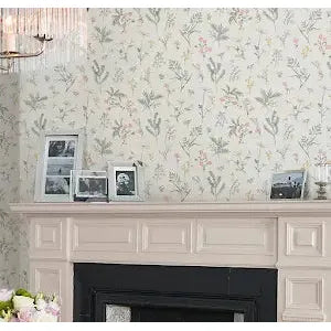 Laura Ashley Crosswell Pink Wallpaper (118480)