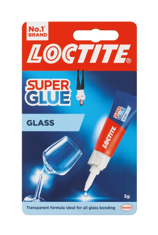 Tube de verre de super colle Loctite de 3 ml