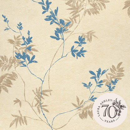 Laura Ashley Mari Gold Wallpaper (119841)