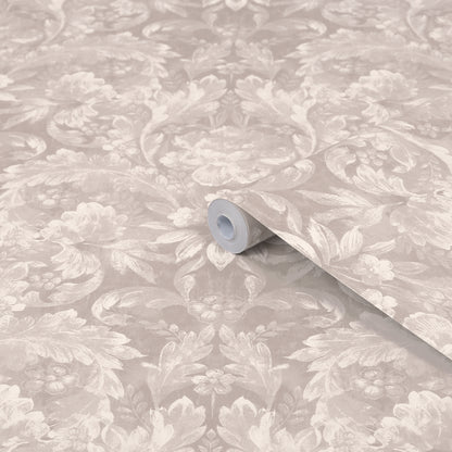 Laura Ashley Apolline Dove Grey Wallpaper (119843)