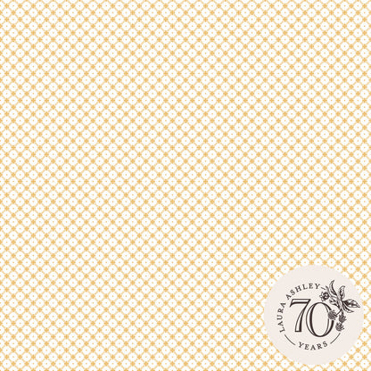 Laura Ashley Wickerwork Pale Ochre Yellow Wallpaper (119849)