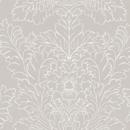 Laura Ashley Silchester Papier peint gris tourterelle (119853)