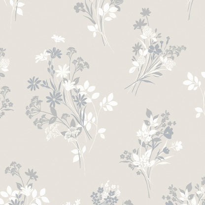 Laura Ashley Igerna Natural Wallpaper (119856)